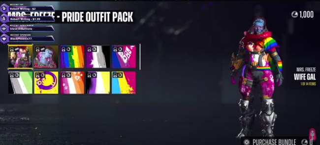 又一个ZZZQ！《自尽小队：散失正义定约》第二赛季急冻东谈主皮肤被批太丑